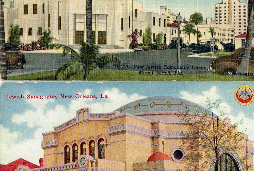 164. A Group of 26 Synagogue Postcards