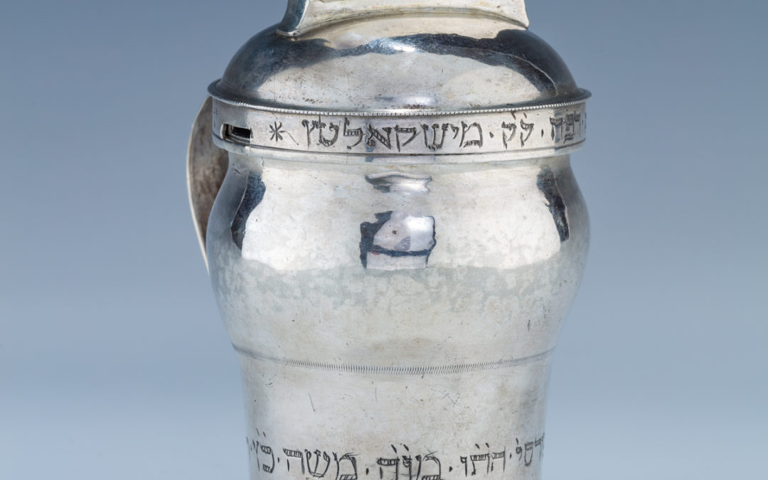 76. An Exceptional Silver Charity Container