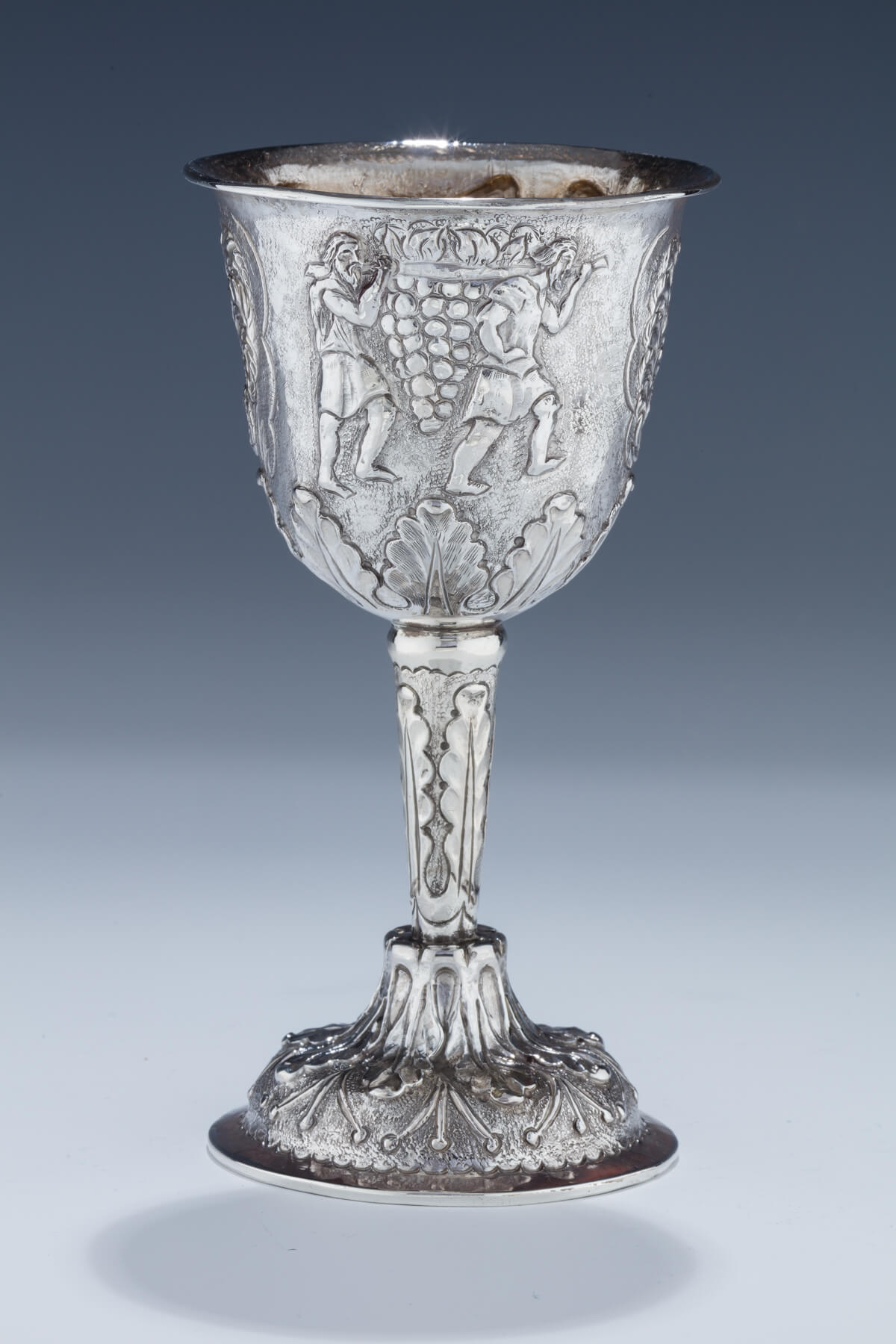 166. A Monumental Silver Goblet