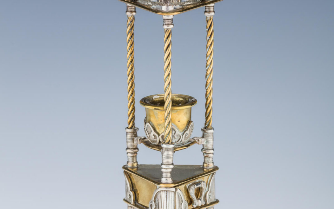 111. A SILVER AND BRASS HAVDALAH COMPENDIUM BY SWED