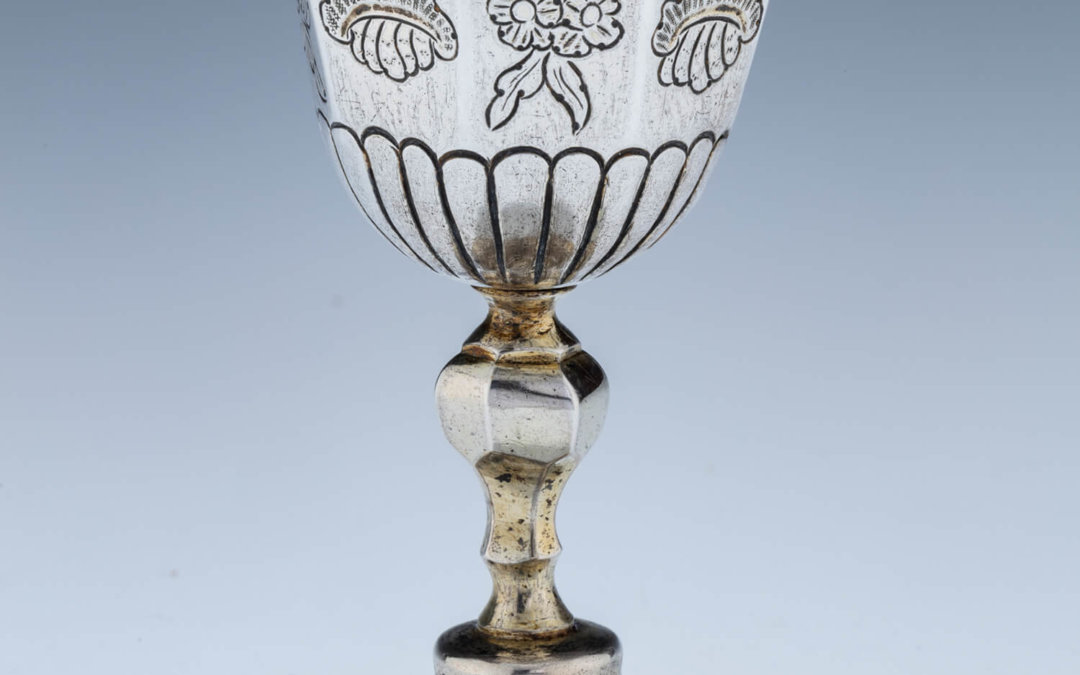 153. AN IMPORTANT PARCEL GILT PASSOVER GOBLET BY HEIRONYMUS MITTNACHT