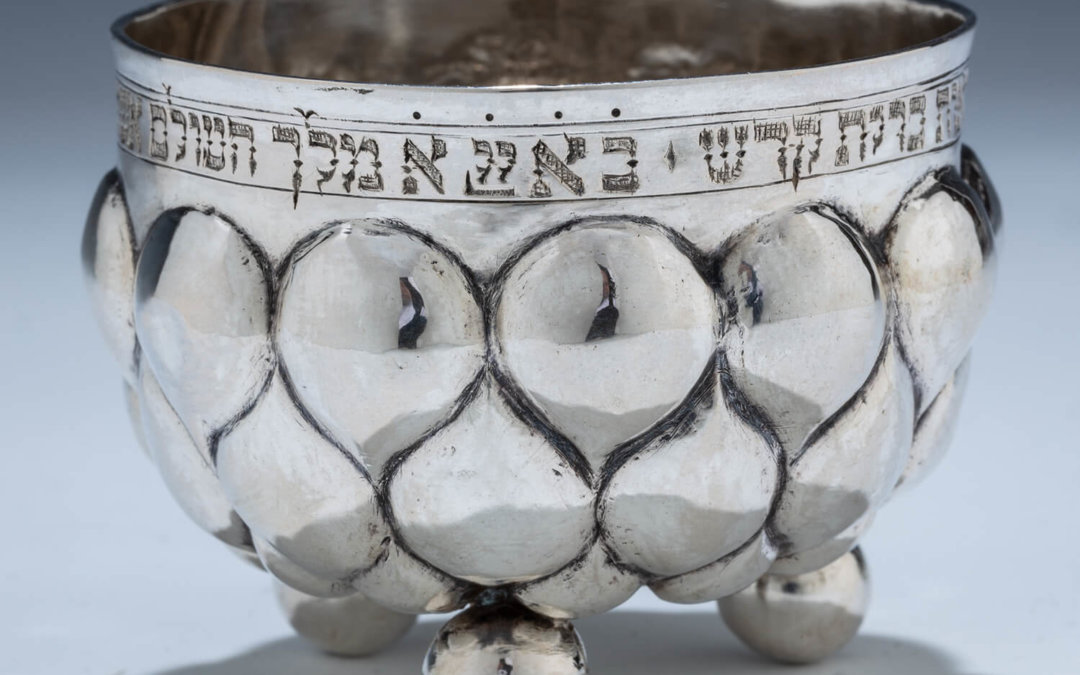 154. AN EXCEPTIONAL SILVER BRIS MILAH CUP BY JOHAN FRIEDERICH EHE
