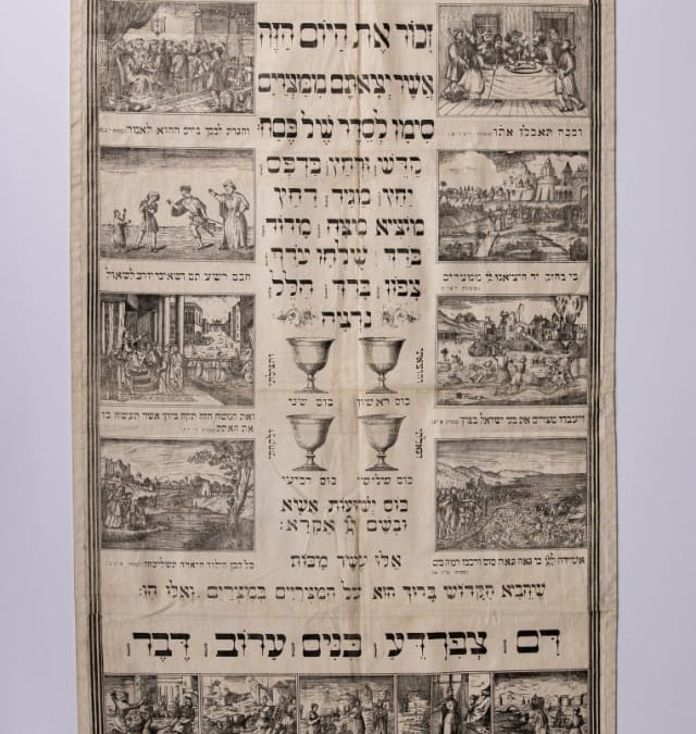 012. AN IMPORTANT PASSOVER BANNER